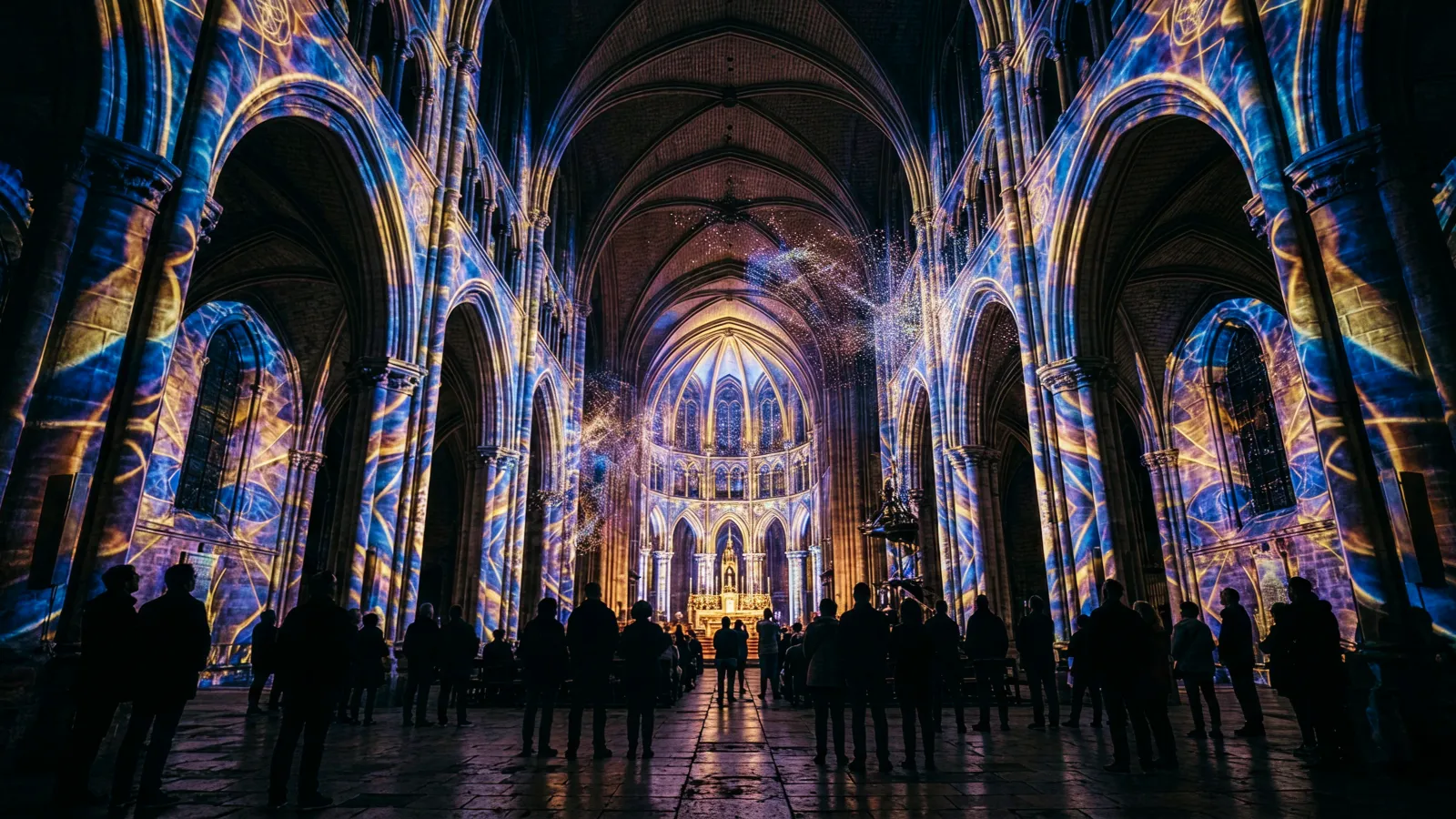 Interactive Installations for Worship Spaces: Churches, Temples, Mosques