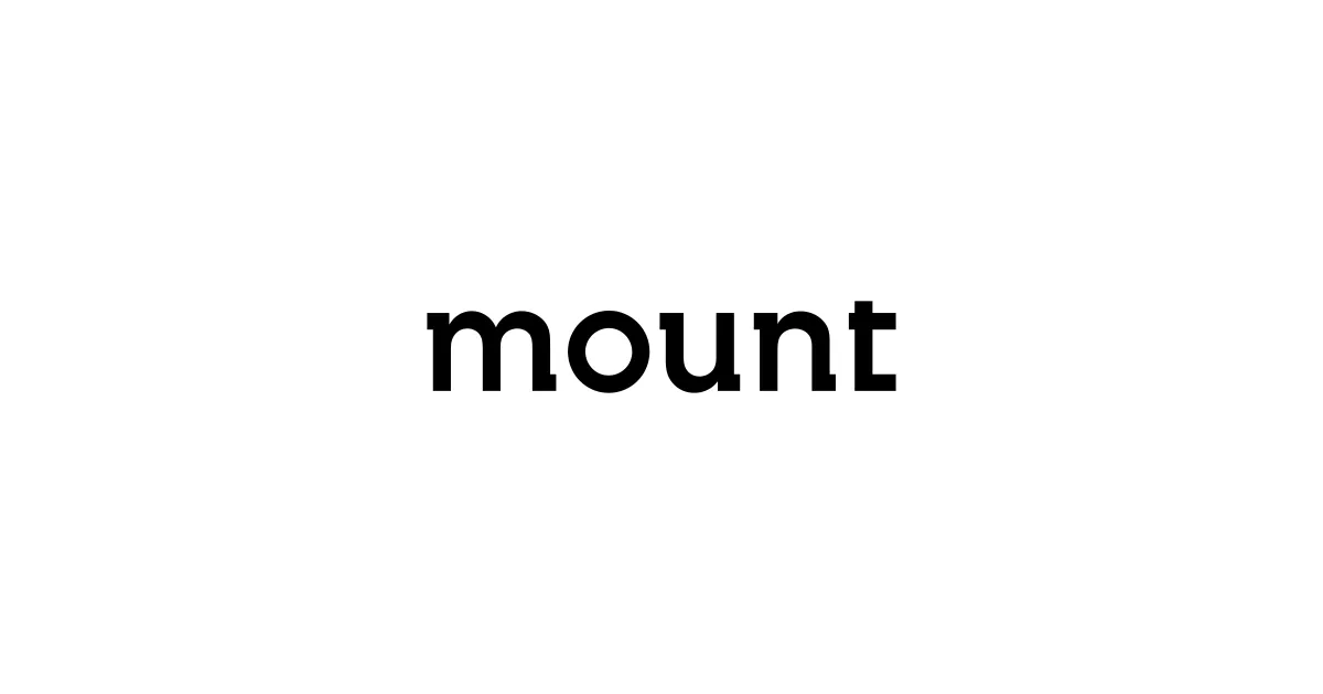 mount inc. award-winning Tokyo web design studio