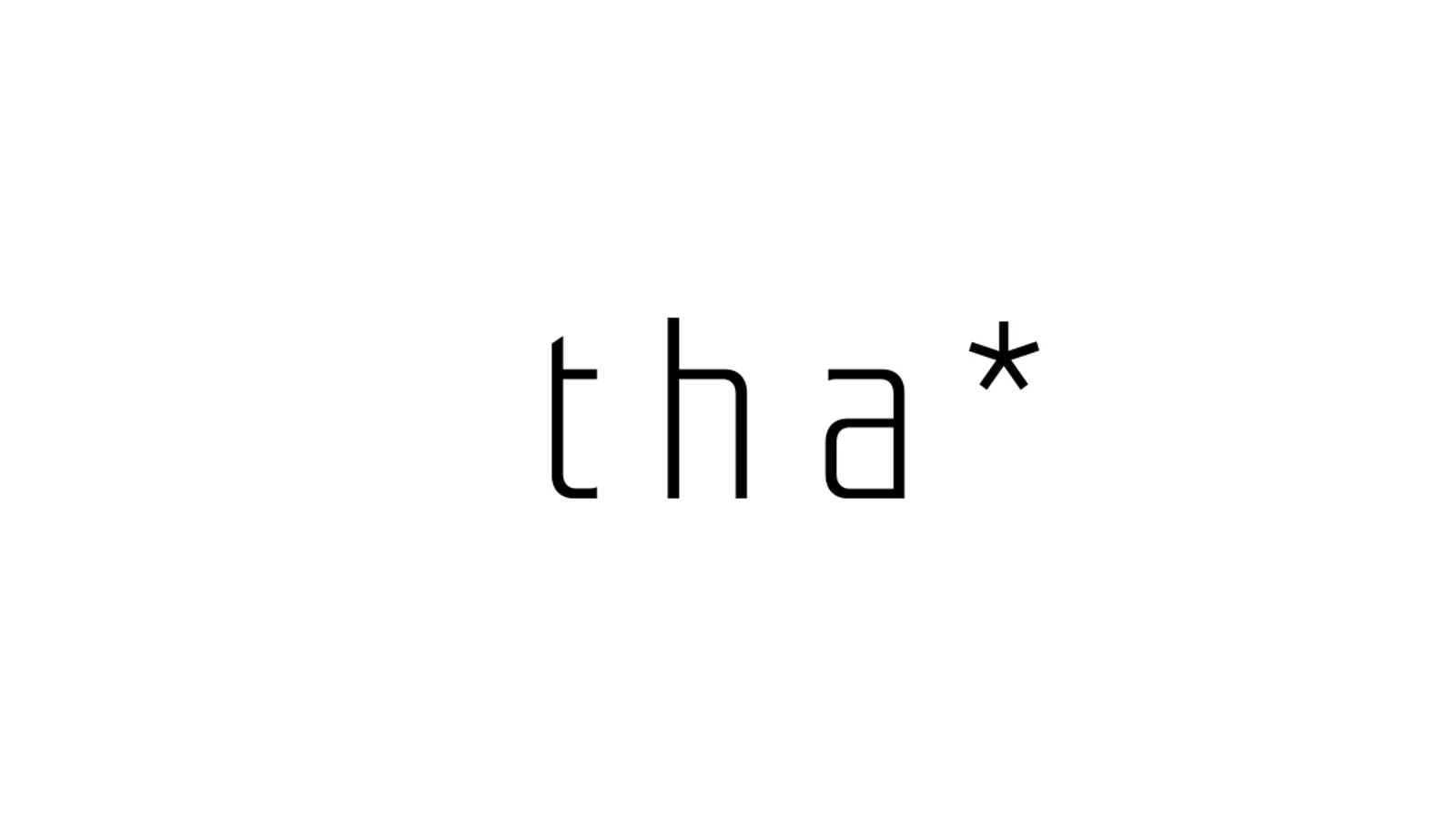 tha ltd. Yugo Nakamura interactive design studio