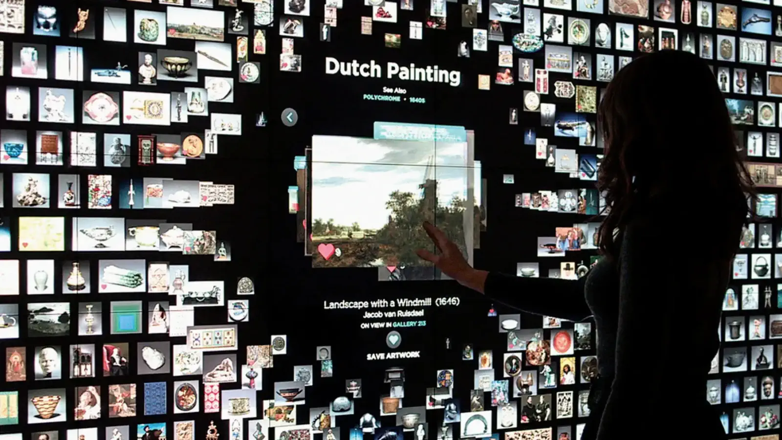 Cleveland Museum of Art “ArtLens Exhibition” Touch Tables