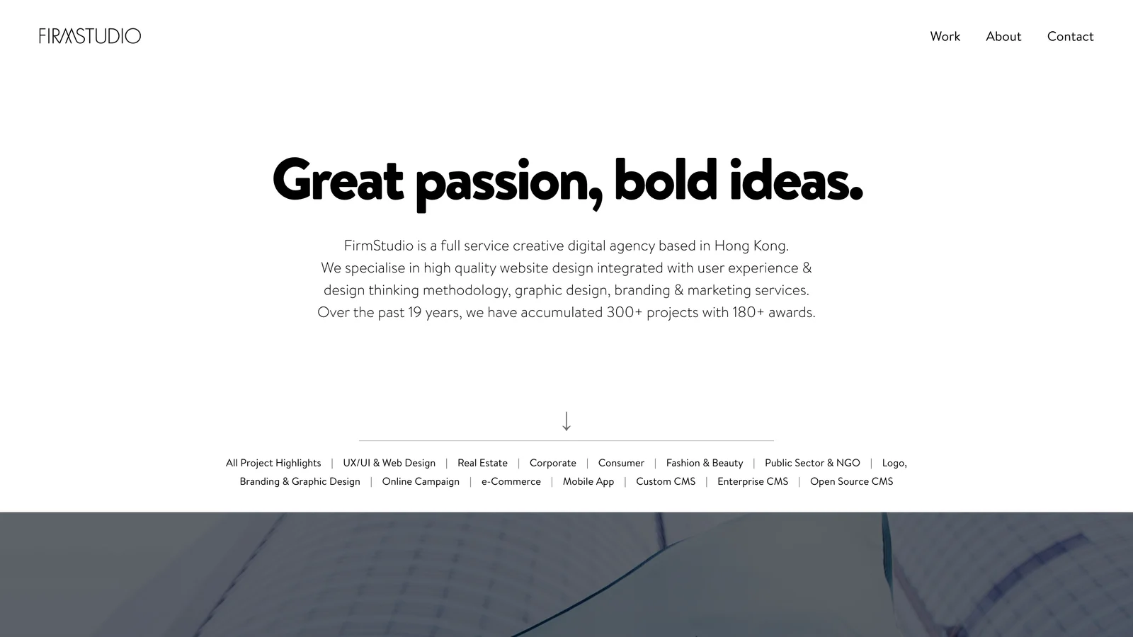 FirmStudio 香港のWeb&ブランディングスタジオ