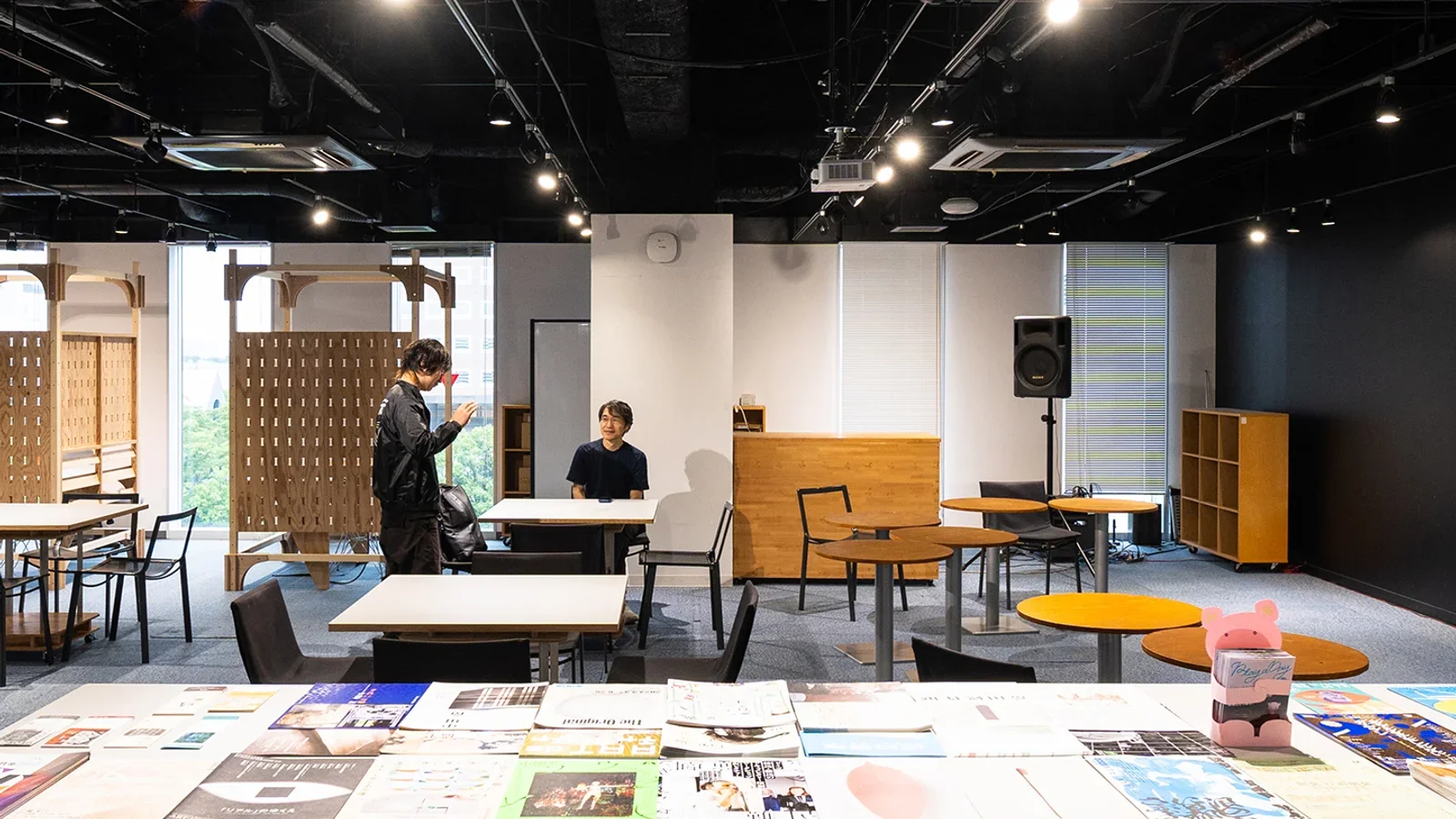 IAMAS（情報科学芸術大学院大学）のインタラクティブ展示